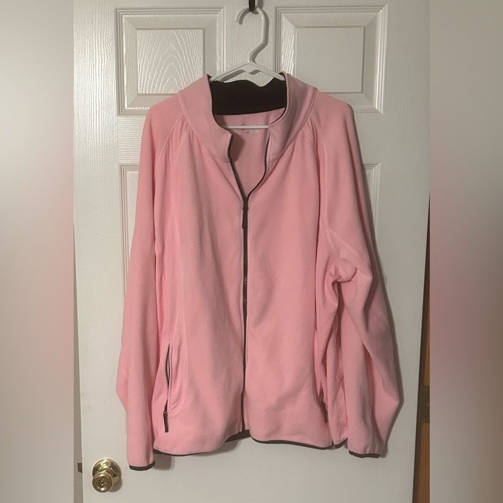 Xersion Pink Cozy‎ Fleece Jacket